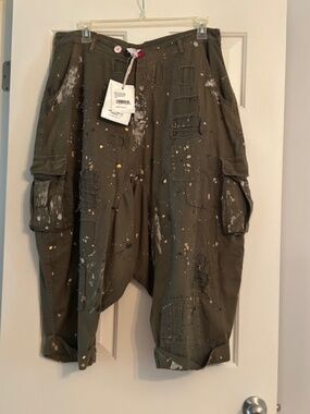 NWT- Magnolia Pearl Thomas Cargo Trousers in Peace